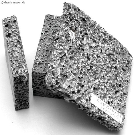 Noch leichter: &raquo;Aufgesch&auml;umtes&laquo; Aluminium.