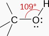 Winkel zwischen Kohlenstoff, Sauerstoff und Wasserstoff